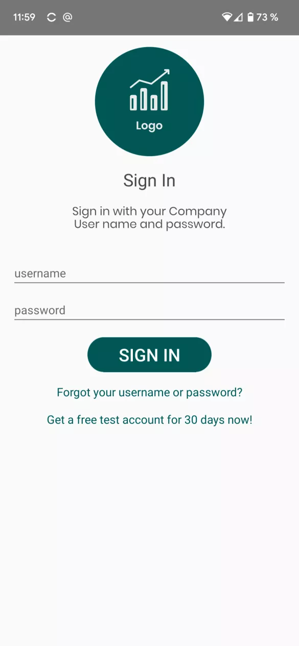 Whitelabel App Screenshot (Sign In) > Logo